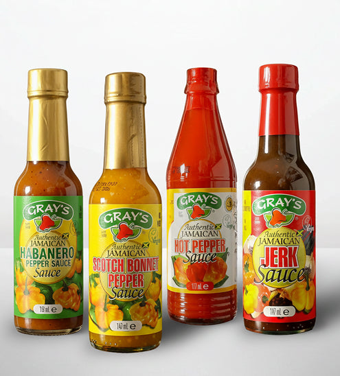 Gray's Authentic Jamaican 4 bottles set