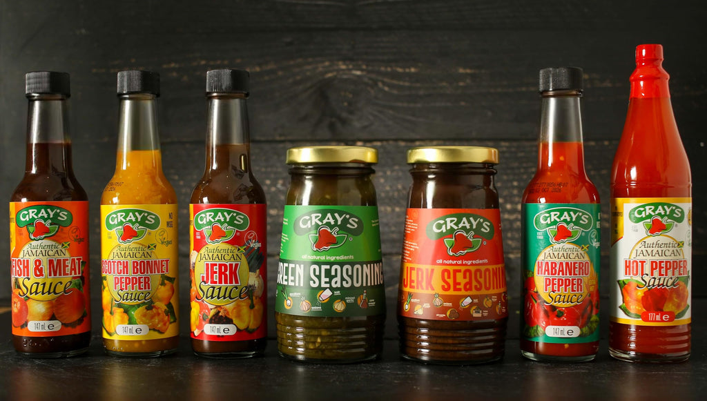 Gray's Authentic Jamaican Green Seasoning Jar | 2 Pack | 10oz | 284ml | Perfect For Seasoning | Suitable for Meat & Vegetarian Dishes