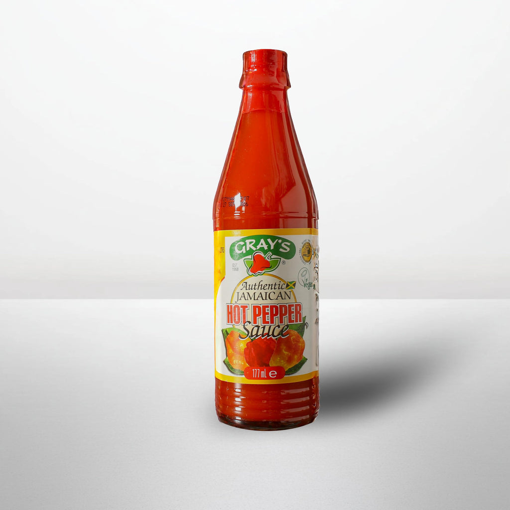 Gray's Authentic Jamaican Sauces | 5 Bottle Secletion | Gift Set | Jerk Sauce | Hot Pepper | Variety Selection