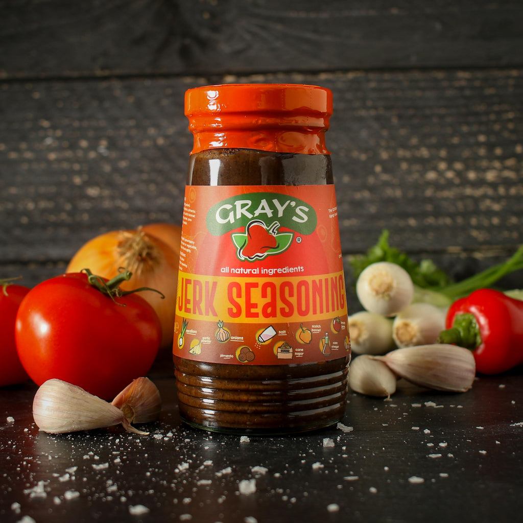 Gray's Authentic Jamaican Jerk Seasoning Jar | 10oz | 284ml | Perfect For Seasoning | Suitable for Meat & Vegetarian Dishes