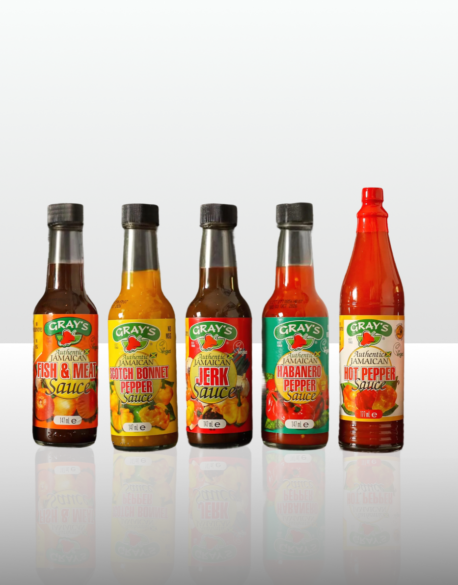Gray's Jamaican 5 bottles selection