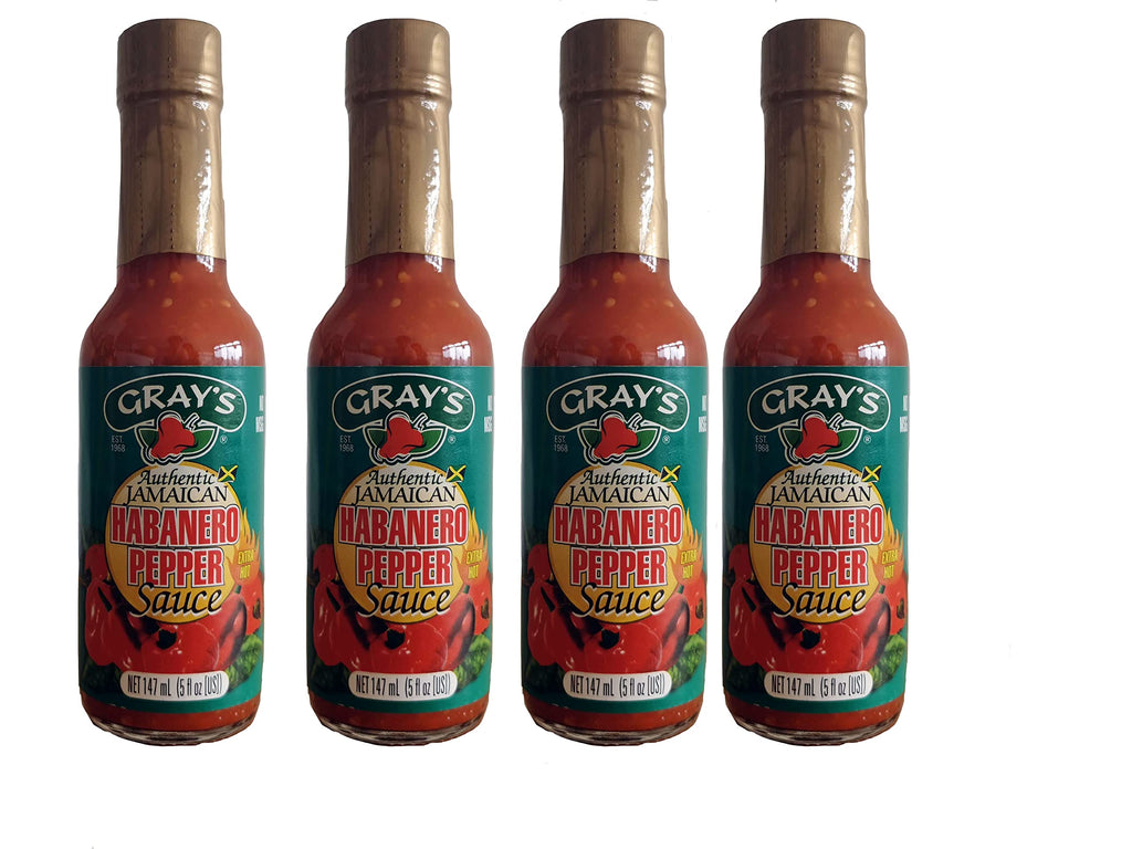 Gray's Authentic Jamaican Habanero Sauce