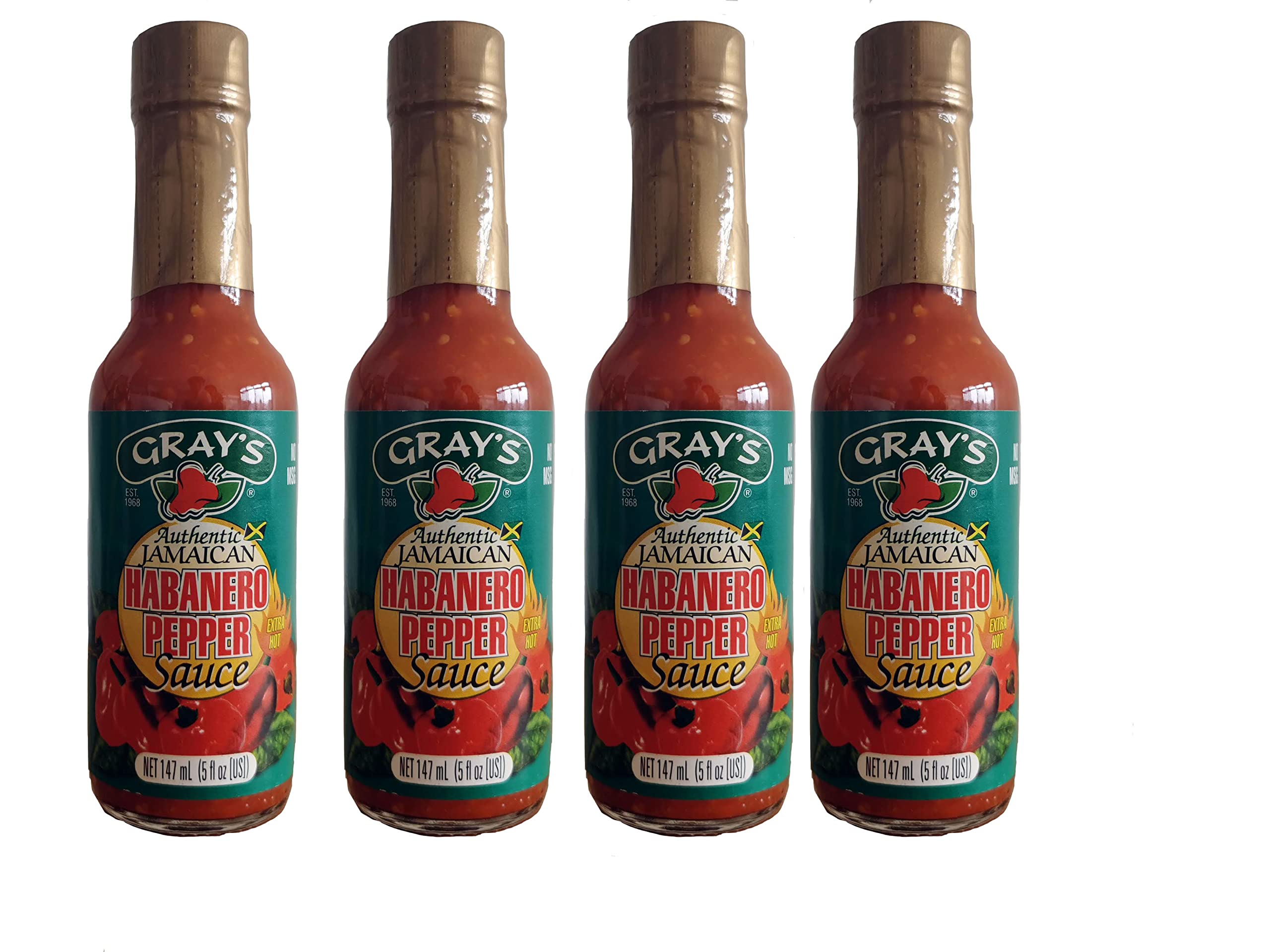 Gray's Authentic Jamaican Habanero Sauce
