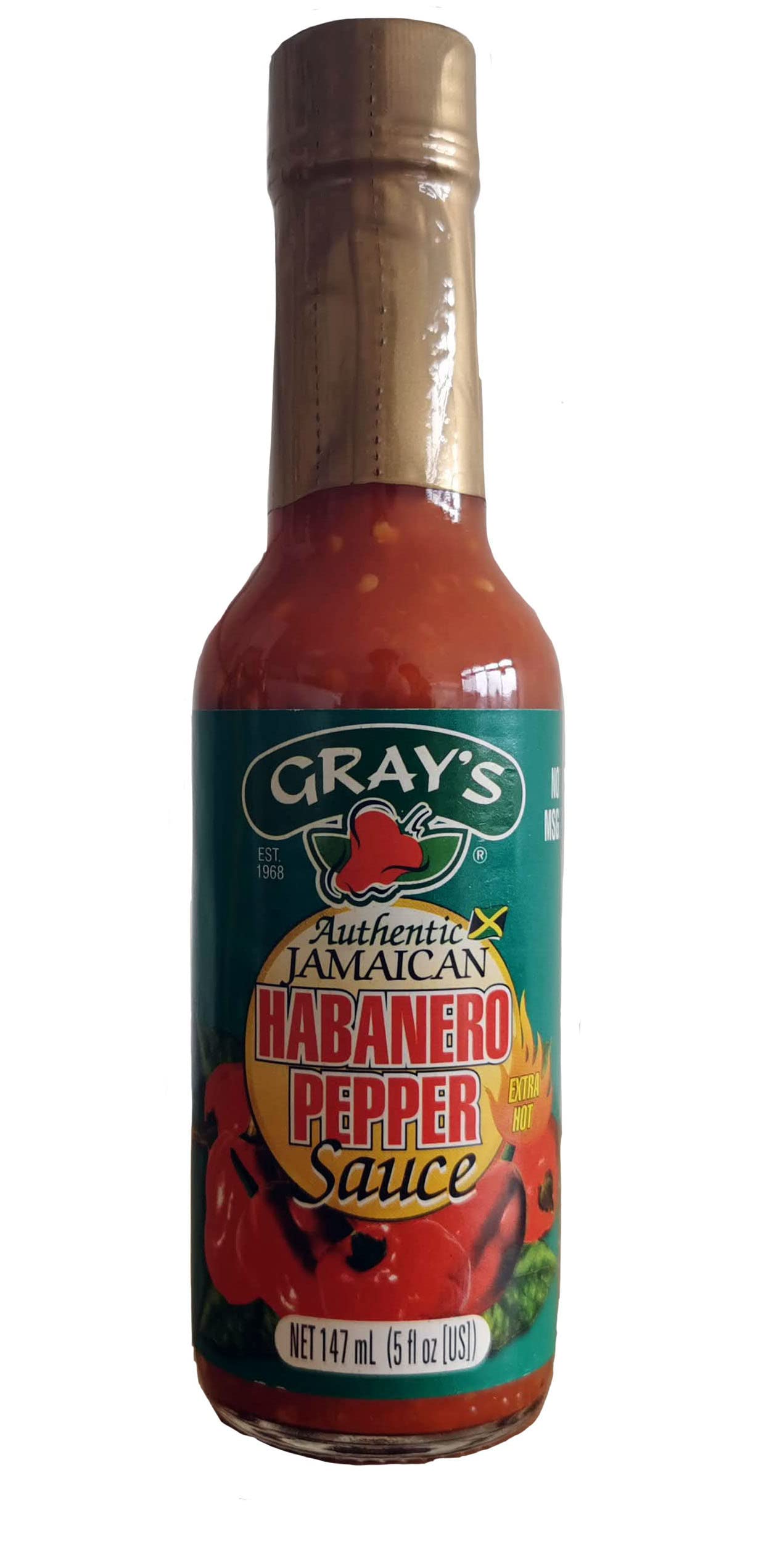 Gray's Authentic Jamaican Habanero Sauce
