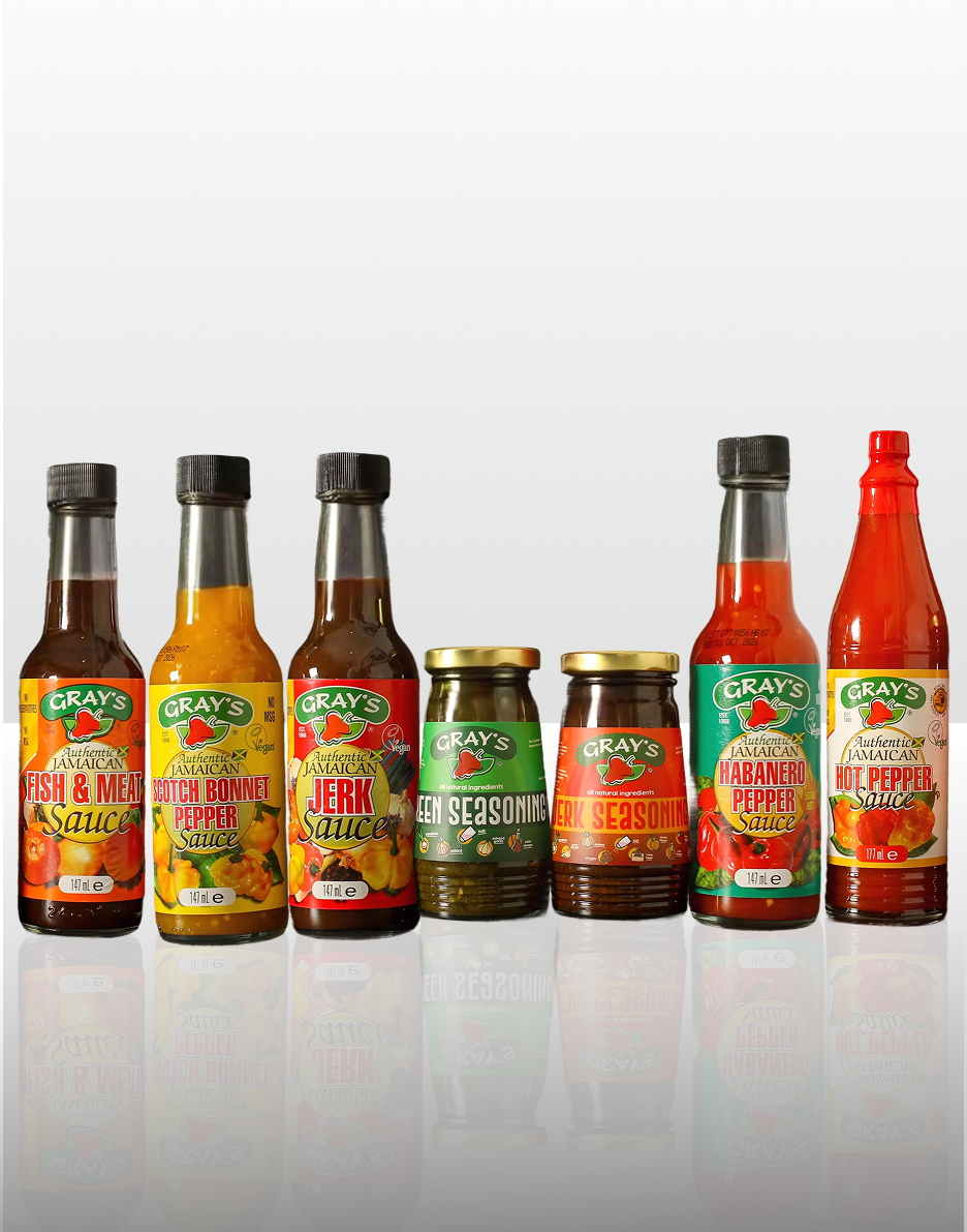 Gray's Jamaican 7 bottles selection