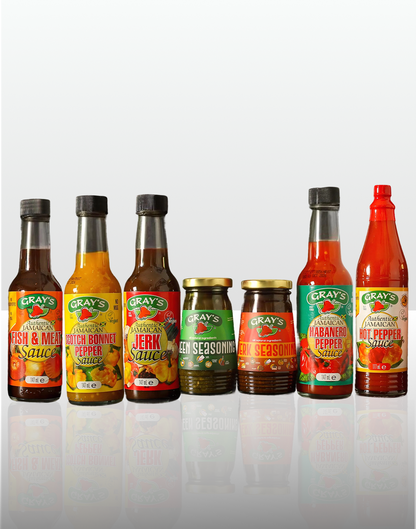 Gray's Jamaican 7 bottles selection