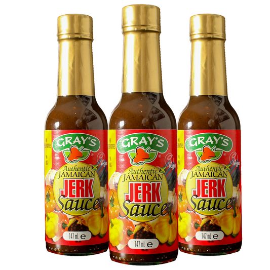 Gray's Authentic Jamaican Jerk sauce - Pack of 3